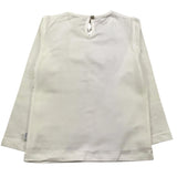 MAGIL shirt girocollo tinta unita con stampa in contrasto Panna per Bambina GN26055 PANNA MAGIL 