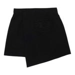 Diesel Gonna Tinta Unita con Elastico In Vita per Bambina J02195 NERO DIESEL 