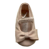 Colori Chiari Ballerina Tinta Unita con Fiocco per Neonata FN957066 ROSA COLORI CHIARI 