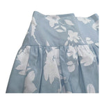 M+E' Gonna Tinta Unita con Stampe per Bambina UE1086 AZZURRO M+E' 