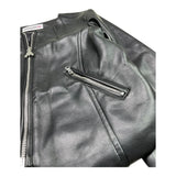 Patrizia Pepe Giubbino In Ecopelle Tinta Unita con Zip per Bambina 7O0014 NERO PATRIZIA PEPE 
