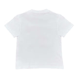 Saint Barth T-Shirt Tinta Unita Girocollo con Stampa per Bambina ELLY00011 BIANCO SAINT BARTH 