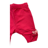 Kangaroo 2-teiliges Set Shirt-Leggings Weiß/Rosa für Baby Mädchen
