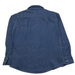 NUPKEET camicia manica lunga tinta unita Blu per Bambino 34NK539 BLU NUPKEET 