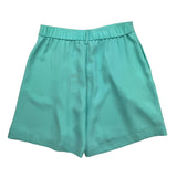 Liu Jo Kurzes Modell Rock Einfarbig Mit Elastischer Taille Aqua Grün Für Mädchen