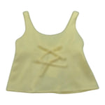 Lu Lu By Miss Grant Top Giromanica Tinta Unita per Bambina LL3399 GIALLO LU LU BY MISS GRANT 