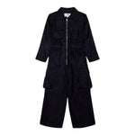 MAISON MARGIELA tutone intero tinta unita Nero per Bambina M60639 NERO MAISON MARGIELA 