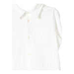 Il Gufo Camicia Manica Lunga Tinta Unita con Taschino per Bambino COACL049MF002 PANNA IL GUFO 