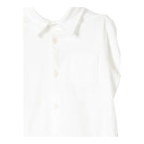 Il Gufo Camicia Manica Lunga Tinta Unita con Taschino per Bambino COACL049MF002 PANNA IL GUFO 