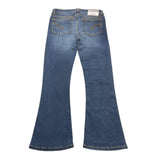 Dondup Jeans Tinta Unita Modello A Zampa per Bambina DFPA023 BLU DONDUP 