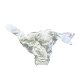 4Giveness Kostümmodell Slip einfarbig mit weißer Stickerei für Mädchen
