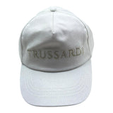 Trussardi Cappello Modello Berretto Tinta Unita con Stampa per Bambina TGP26050BT BIANCO TRUSSARDI 