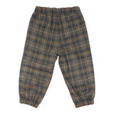 IL GUFO pantalone tinta unita con fantasia a righe Verde per Neonato A24PL389C3157 VERDE IL GUFO 