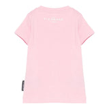 John Richmond T-Shirt Girocollo Tinta Unita con Stampa per Neonata RIP25002TSXXXX ROSA JOHN RICHMOND 