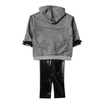 TWINSET completo 2pz felpa-leggins Grigio per Bambina 232GJ2205 GRIGIO TWINSET 