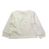 K-WAY shirt girocollo tinta unita con logo Bianco per Bambino K51311W BIANCO K-WAY 
