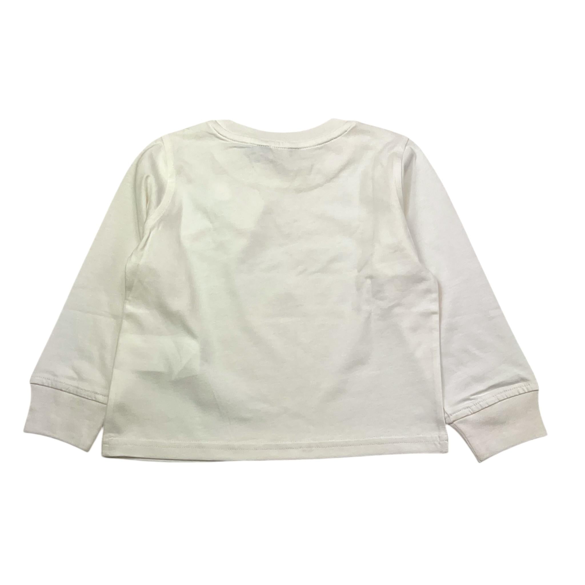 K-WAY shirt girocollo tinta unita con logo Bianco per Bambino K51311W BIANCO K-WAY 