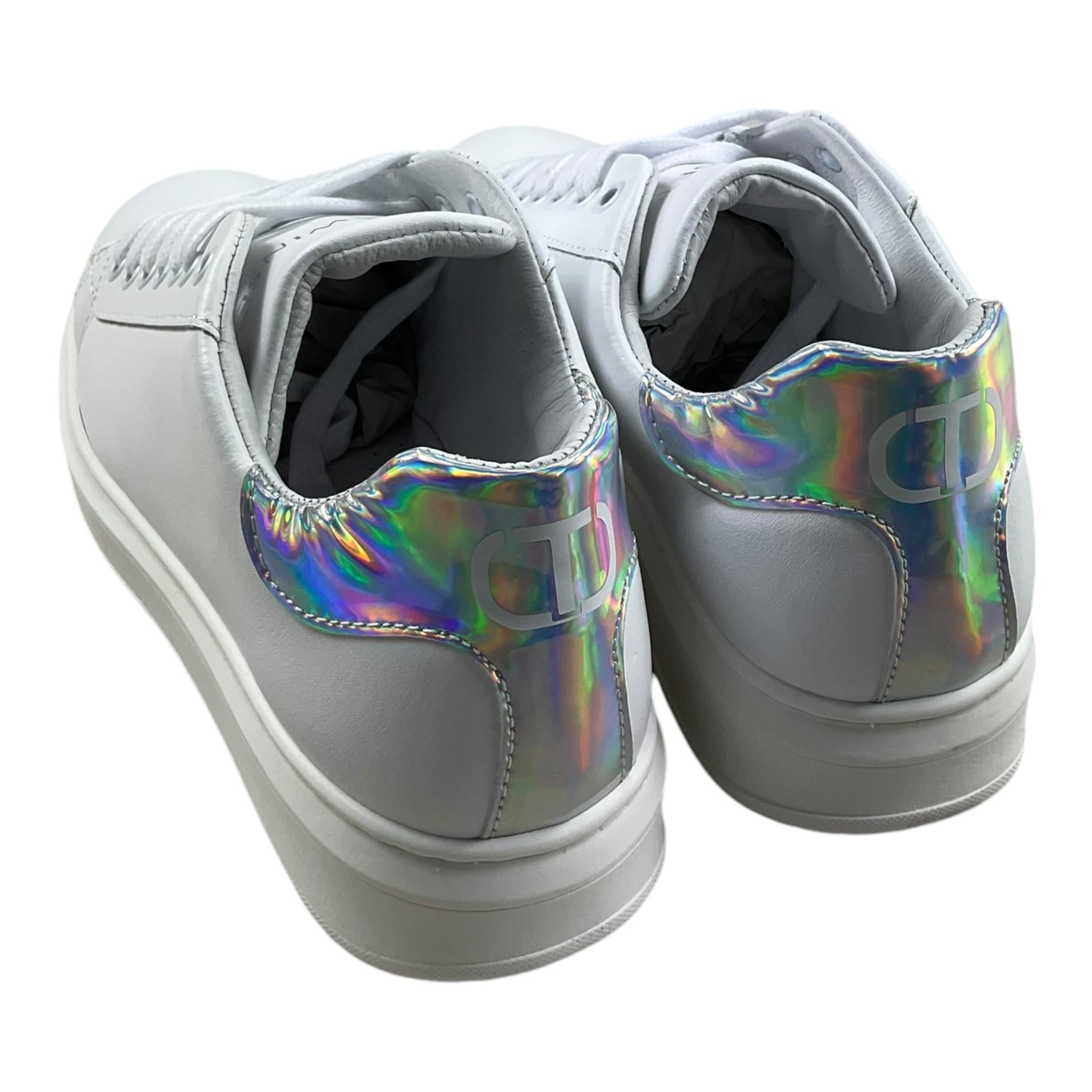 Twinset Sneakers Tinta Unita Con Lacci Bianco Per Bambina 241GCJ124 BIANCO TWINSET 
