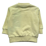 John Richmond Felpa Chiusa Girocollo Tinta Unita con Logo per Neonato RIP26036FE GIALLO JOHN RICHMOND 
