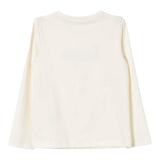 Liu Jo Shirt Tinta Unita Girocollo con Brillantini per Bambina KF4069 PANNA LIU JO 
