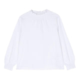 DOU DOU shirt tinta unita con collo elasticizzato Bianco per Bambina DT8A10X BIANCO DOU DOU 