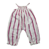 Play Up Salopette Fantasia A Righe per Neonata PA022AQ11503 BIANCO/ROSA PLAY UP 