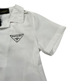 Patriot Camicia Mezza Manica Fantasia A Righe Bianco/Blu per Bambino 00814J BIANCO/BLU PATRIOT 