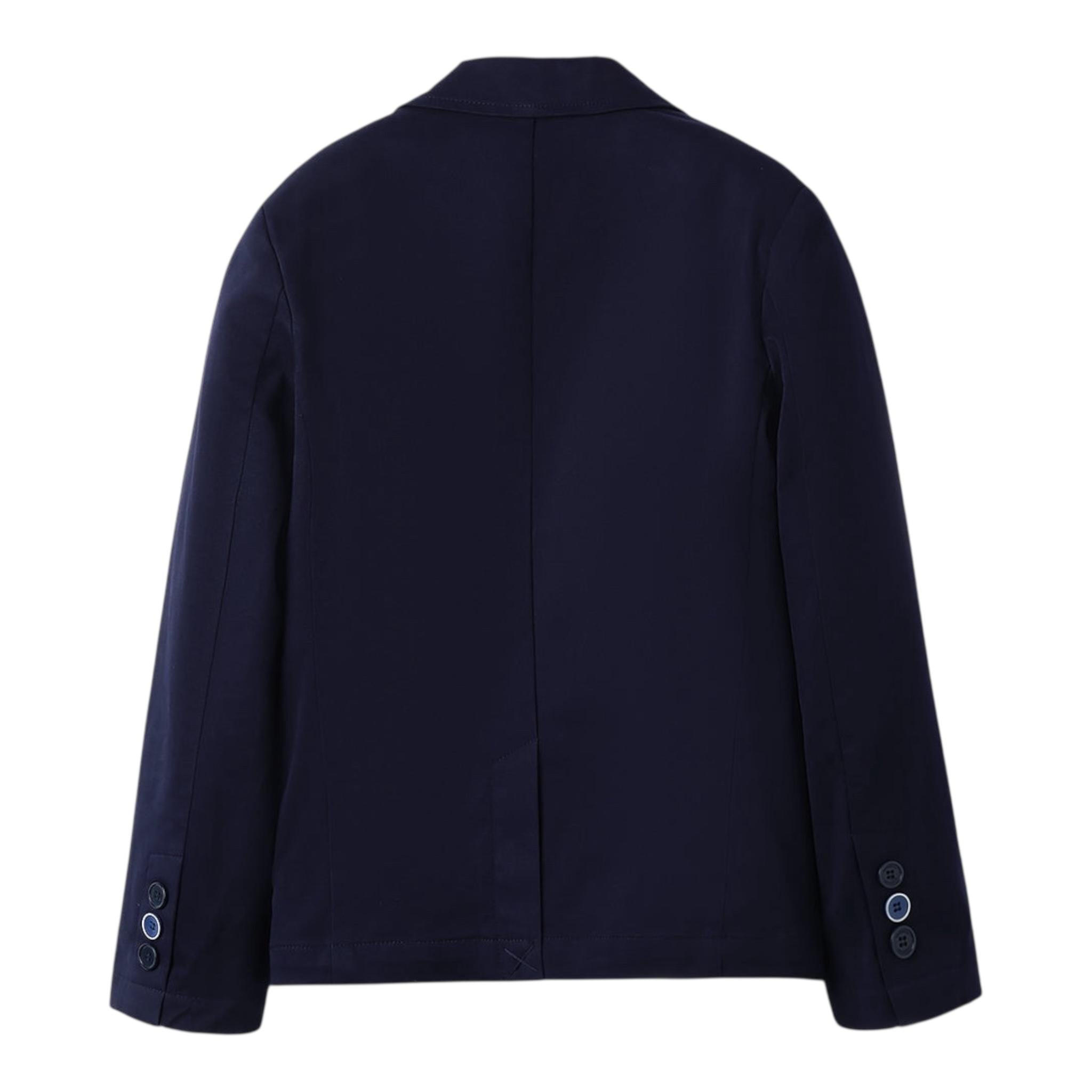 Sarabanda Giacca Tinta Unita con Bottoni per Bambino 0B665 BLU SARABANDA 