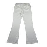 Vicolo Pantalone tinta unita Modello Zampa Panna per Bambina 3145P0814 PANNA VICOLO 