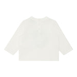 EMPORIO ARMANI shirt tinta unita gircollo con stampa Bianco per Bambino 6FHTJ4J BIANCO EMPORIO ARMANI 