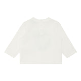 EMPORIO ARMANI shirt tinta unita gircollo con stampa Bianco per Bambino 6FHTJ4J BIANCO EMPORIO ARMANI 