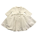 DILU' abito manica lunga tinta unita Bianco per Neonata I2224ML BIANCO DILU' 