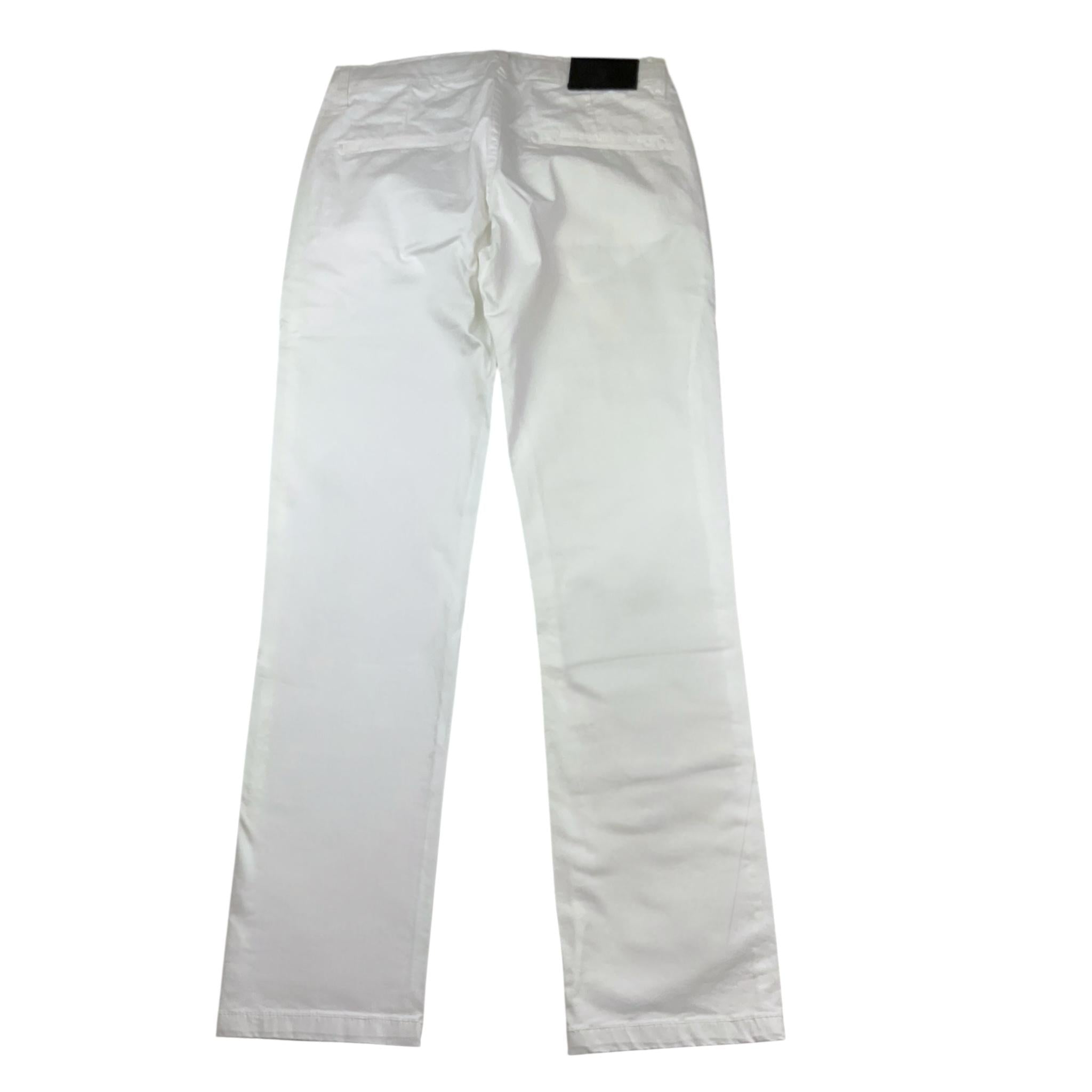 Never Too Pantalone Tinta Unita con Girovita Regolabile per Bambino NT1322R BIANCO NEVER TOO 