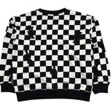 John Richmond Felpa Chiusa Girocollo Bicolore per Bambino RBP26103FE BIANCO/NERO JOHN RICHMOND 