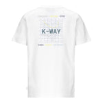 K-Way T-Shirt Girocollo Tinta Unita per Bambino K5136ZWXX BIANCO K-WAY 