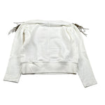 Jijil Felpa tinta unita con Applicazioni Bianco per Bambina JJE23FP016 BIANCO JIJIL 