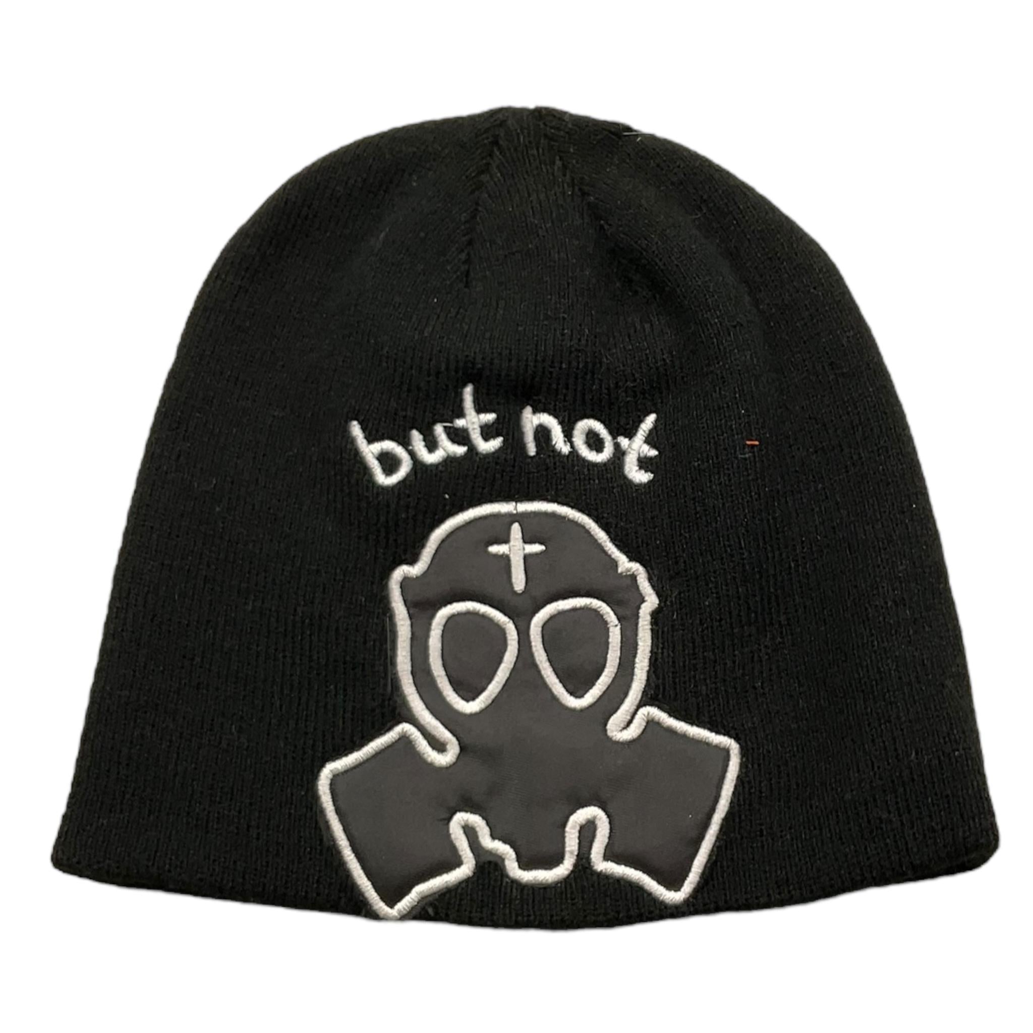 BUTNOT cappello tinta unita con logo Nero per Bambino J7B613 NERO BUTNOT 