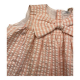 Zero Ampere Rosa gestreiftes ärmelloses Kleid für Baby-Mädchen