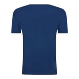 Guess T-Shirt Girocollo Tinta Unita con Stampa per Neonato N3GI02K8HM0 BLU GUESS 