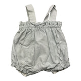 Wedoble Baby Strampler Streifenmuster Weiß/Blau