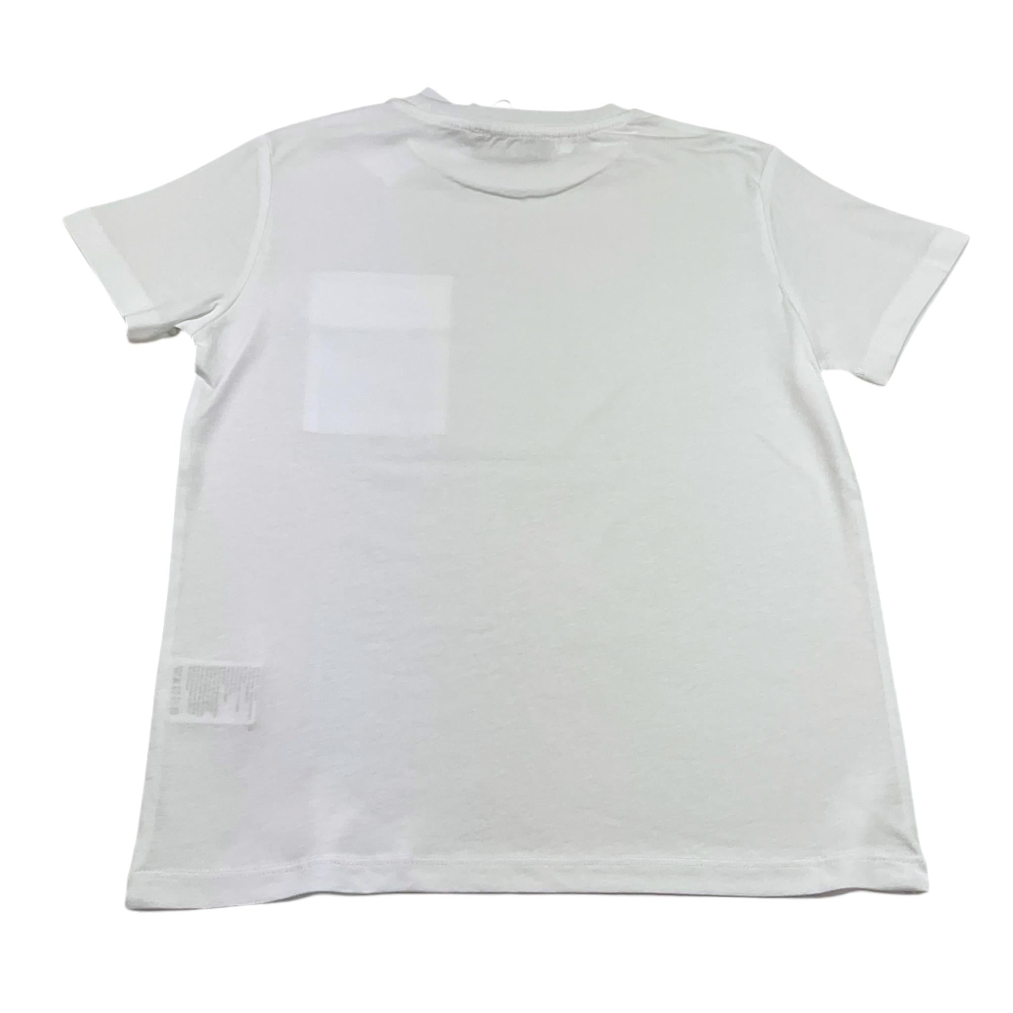Iceberg T-Shirt Girocollo Tinta Unita per Bambino TSICE5103J BIANCO ICEBERG 