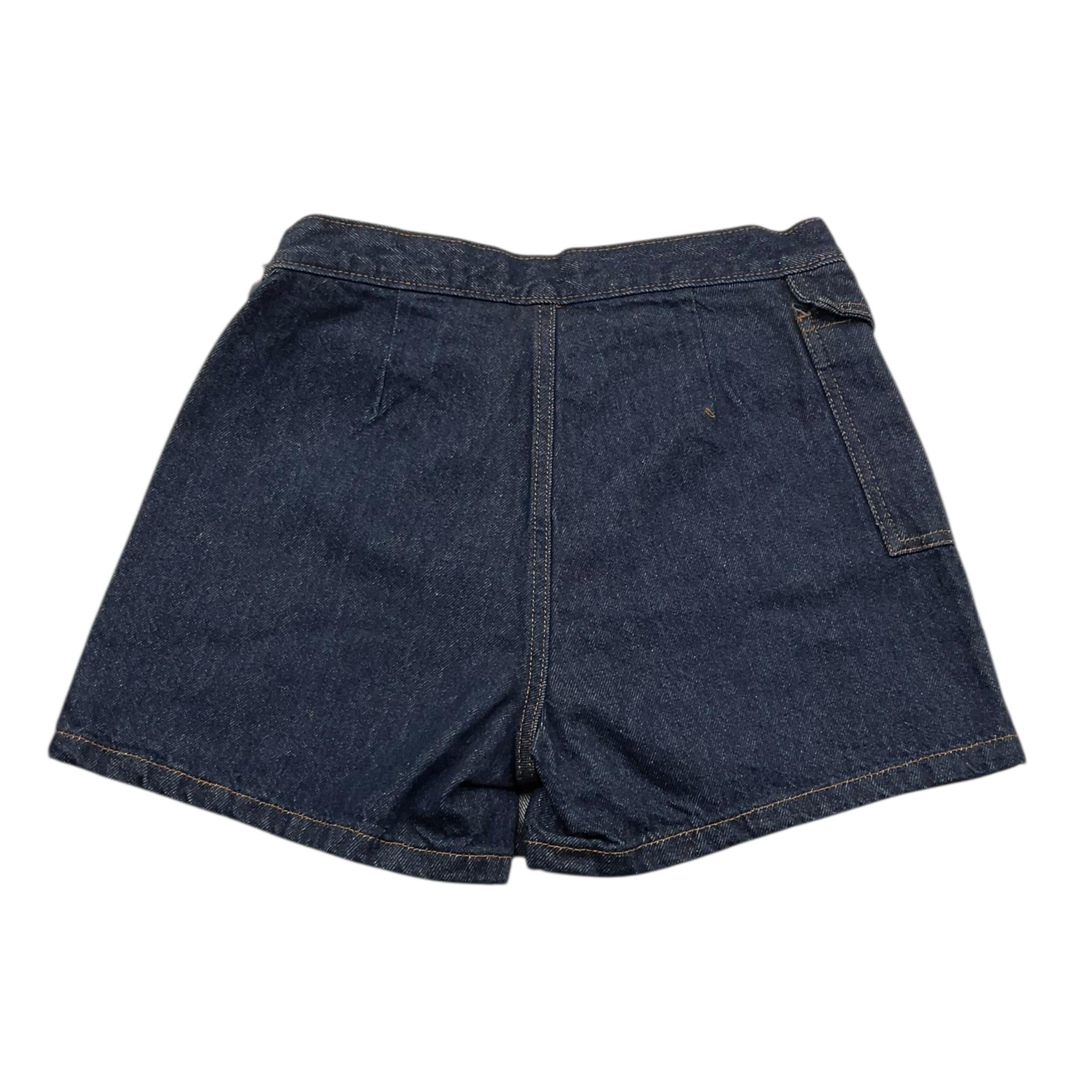 GUESS short in denim tinta unita Blu per Bambina J4BD12D5D70 BLU GUESS 