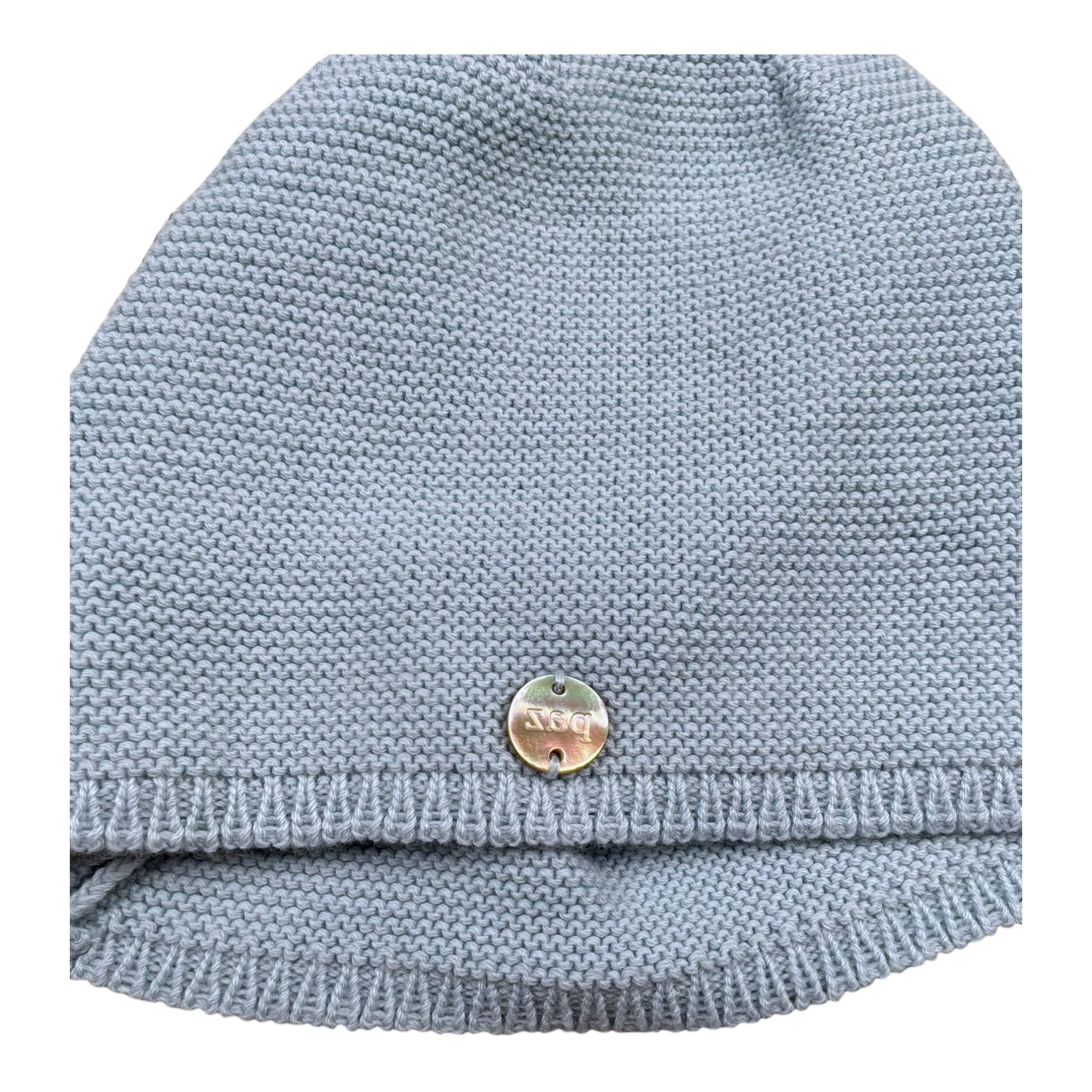 Paz Rodriguez Cappello Tinta Unita per Neonato 040120513 AZZURRO PAZ RODRIGUEZ 