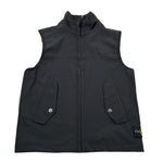 Stone Island Giubbino Smanicato Tinta Unita con Zip per Bambino K1S16G100001 NERO STONE ISLAND 