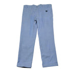 Manuel & Frank Pantalone Tinta Unita con Girovita Regolabile per Bambino MF1497R AZZURRO MANUEL & FRANK 