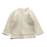 YATSI BABY completo maglia-ghettina tinta unita Panna per Neonata 24200160 PANNA YATSI BABY 