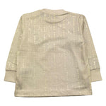 CESARE PACIOTTI shirt girocollo tinta unita con stampa Panna per Neonato TSP5351B PANNA CESARE PACIOTTI 