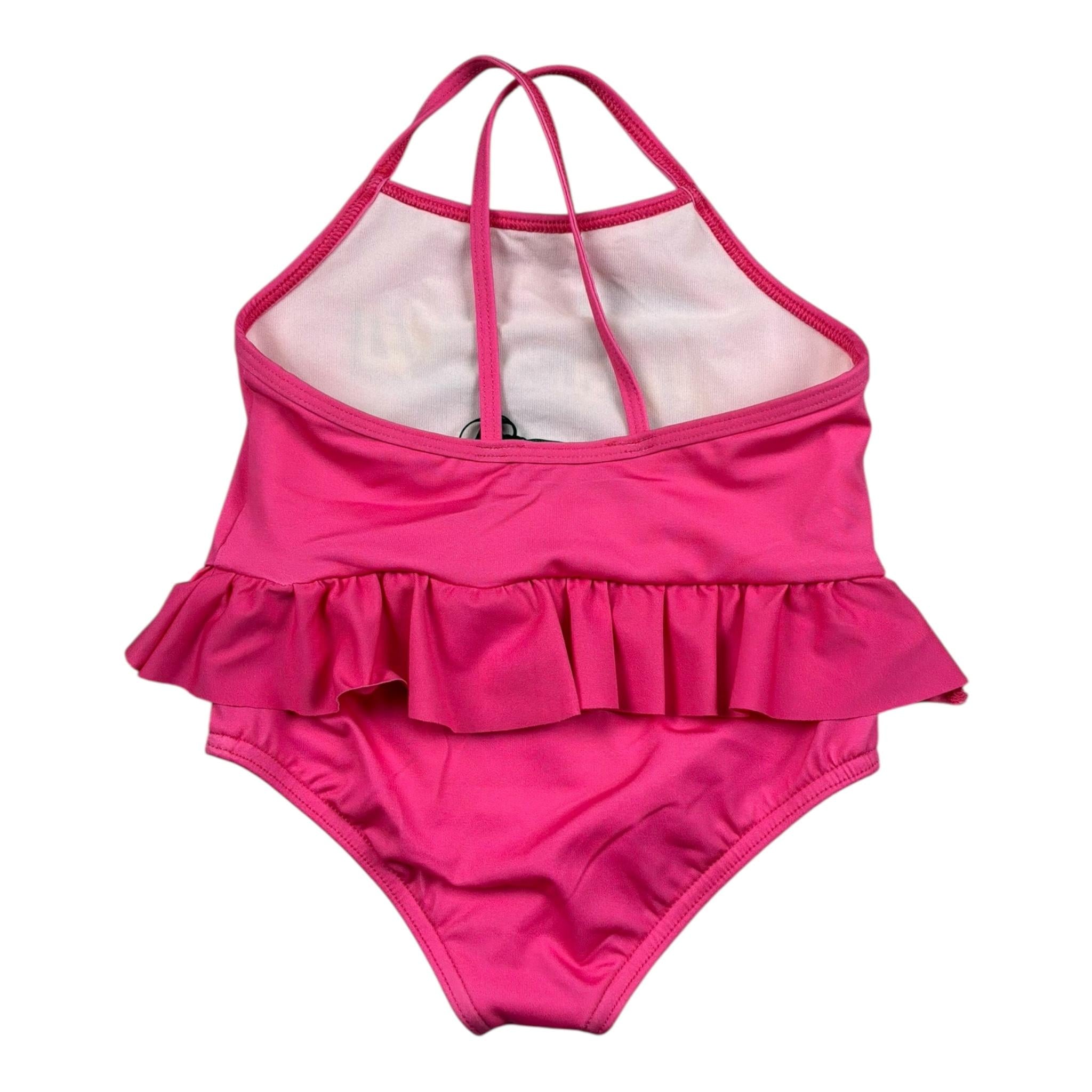 Moschino Costume Intero Tinta Unita con Stampa per Neonata MDL00U FUXIA MOSCHINO 