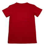 TRUSSARDI t-shirt girocoll tinta unita con stampa in contrasto Rosso per Bambino TBA25081TS ROSSO TRUSSARDI 