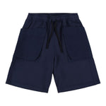 Aspesi Bermuda Tinta Unita con Elastico In Vita per Bambino S25020PBM7067 BLU ASPESI 